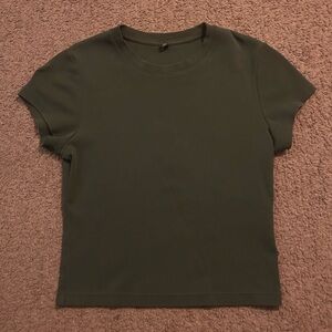 Uniqlo Olive Green Mini Tee